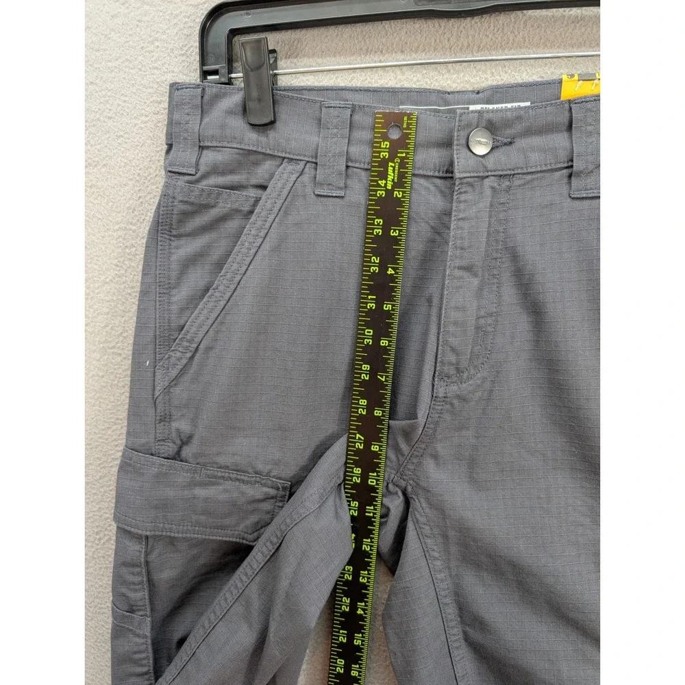 Carhartt Force Relaxed Fit Ripstop Cargo Work Shorts Men's Size 30 Gray NWT
